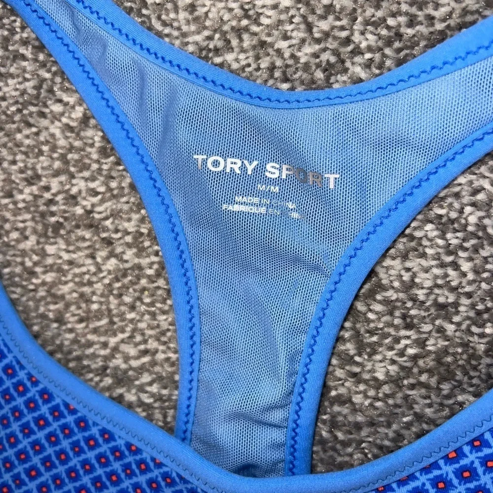 Tory Burch Sport Women's Blue and Black Sports Bras set of 2 medium